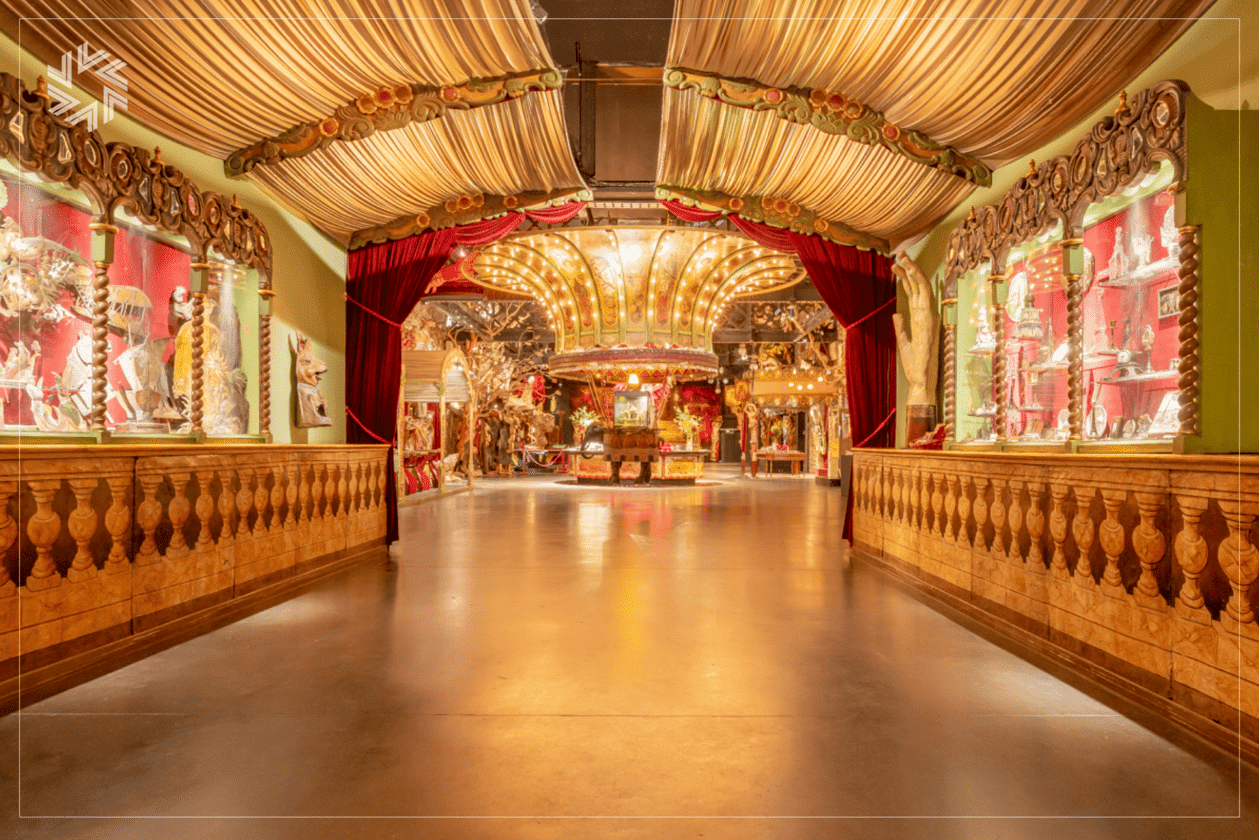Réception premium à thème musée dans un lieu historique parisien prestigieux