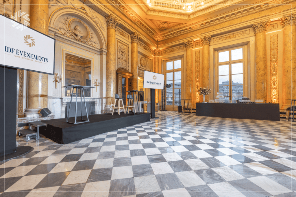 Organisation d'un cocktail d'entreprise à la Monnaie de Paris