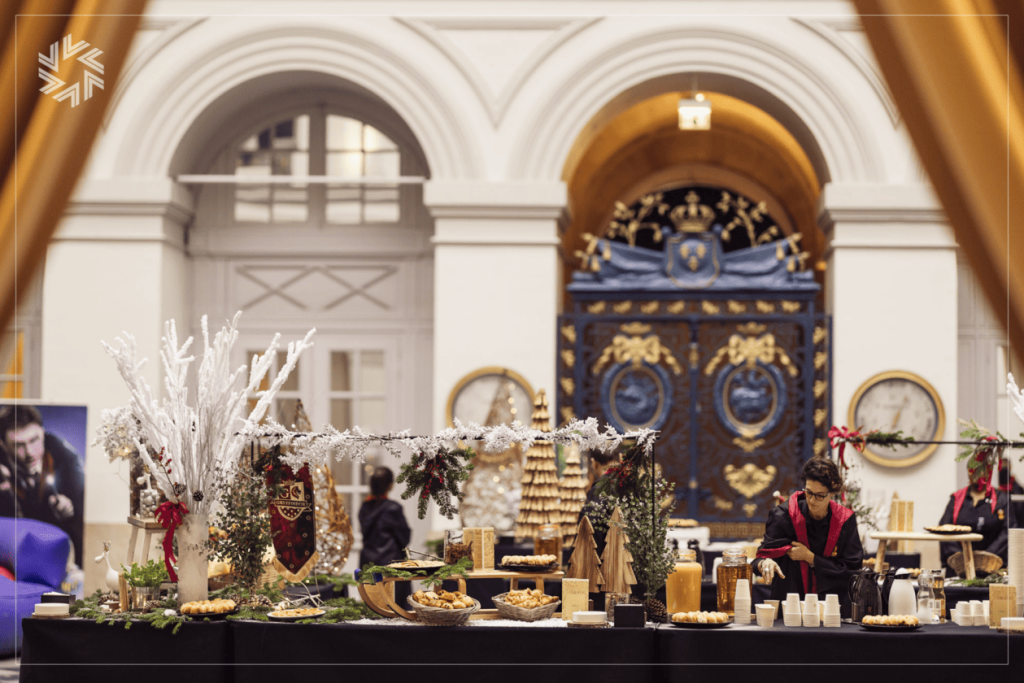 Arbre de Noël d'entreprise au Palais de la Bourse de Bordeaux